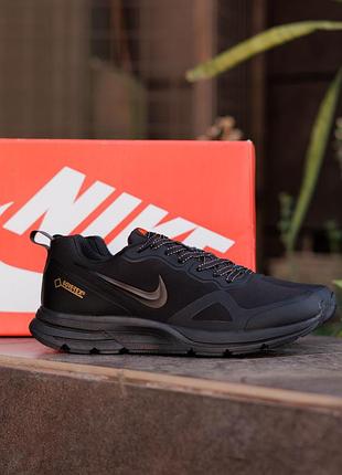Кросівки nike pegasus gore-tex black orange 2