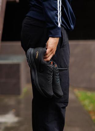 Кросівки nike pegasus gore-tex black orange 3