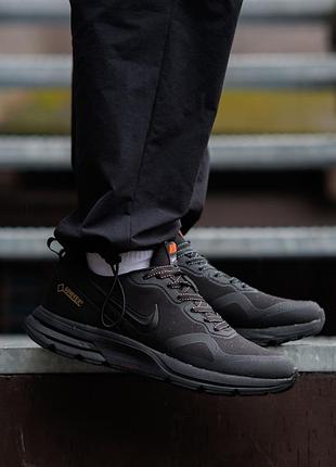 Кросівки nike pegasus gore-tex black orange 6