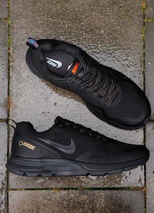 Кросівки nike pegasus gore-tex black orange 5