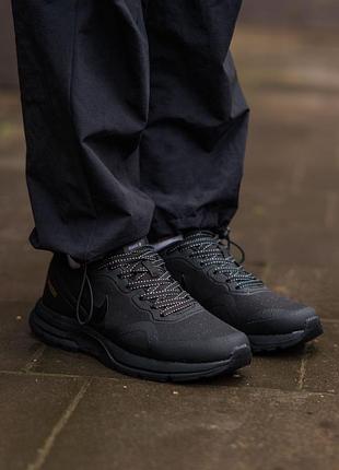 Кросівки nike pegasus gore-tex black orange 7