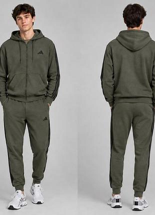 Оригінал adidas essentials 3-stripes fleece jd1857/64 спортивний костюм xl xxl