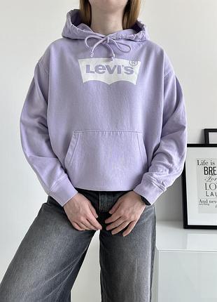 Лілове худі levis 3
