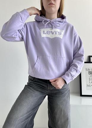 Лілове худі levis 2