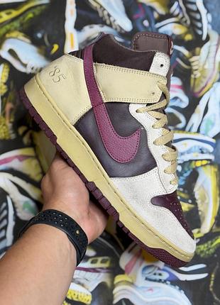 Оригінальні кросівки nike dunk high 1985 alabaster