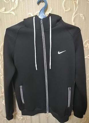 Спортивний костюм чоловічий nike чорний розмір xl бавовна
