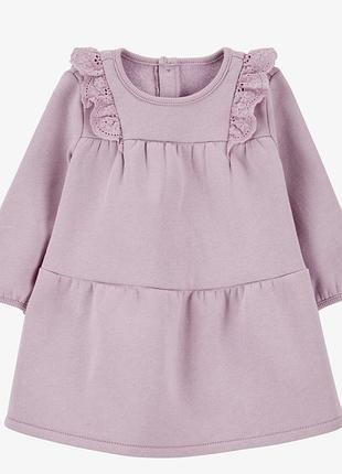 Тепла сукня комплект на дівчинку 62 см carters