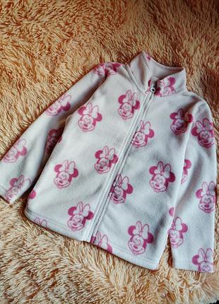Флисовая кофта флиска из минни