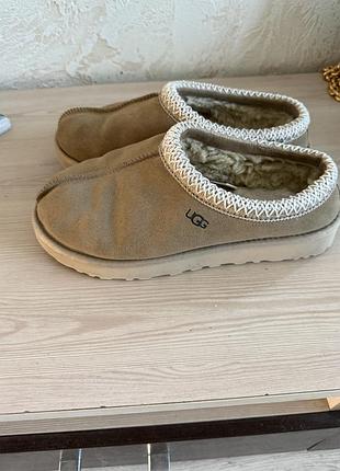 Культові замшеві капці ugg tasman slipper