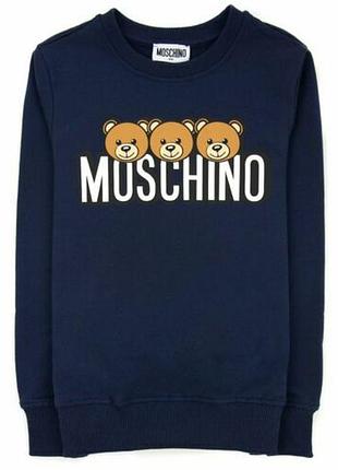 Подростковый свитшот moschino оригинал размер 13-14 лет рост 164