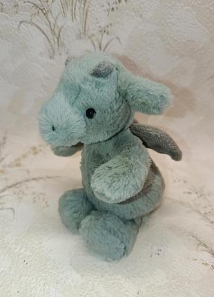Jellycat сором'язливий дракон jelly cat м'яка іграшка