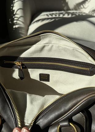 Сумка pocket nappa leather top-handle bag coffee 10