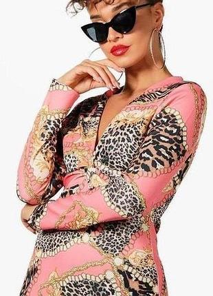 Boohoo. товар из англии. эффектное платье.