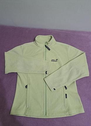 Jack wolfskin флисовая клфта