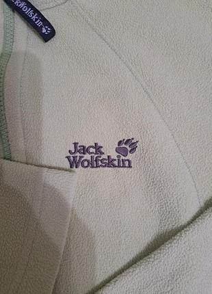 Jack wolfskin флисовая клфта 4