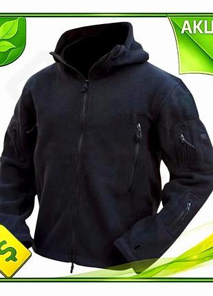 Ve фліс тактичний kombat uk new version чорний xxl термофліс для холодної погоди утеплена кофта n6w_ver