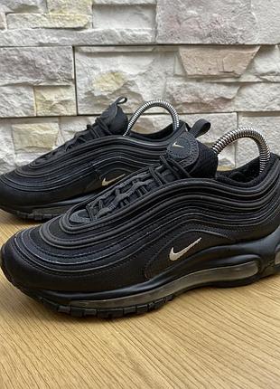 Оригінальні кросівки nike air max 97 triple black