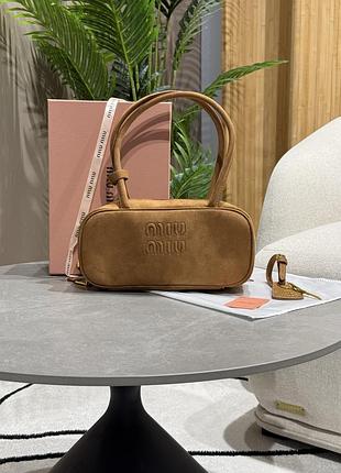 Сумка arcadie textile bag brown 5