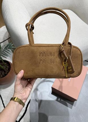 Сумка arcadie textile bag brown 6