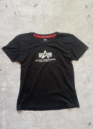 Жіноча футболка alpha industries