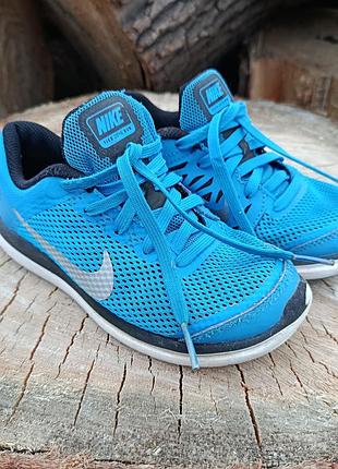 Кросівки для підлітків nike сині 29.5 розмір 2