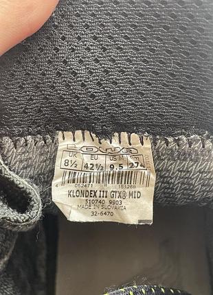 Черевики lowa klondex gore-tex 7