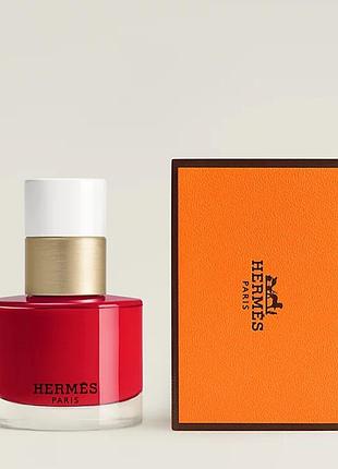 Hermes les mains лак для нігтів 66 rouge piment hermès nail enamel