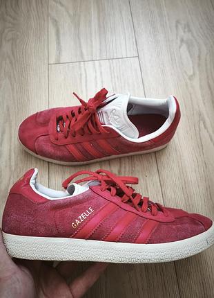 Кросівки чоловічі adidas gazelle червоні