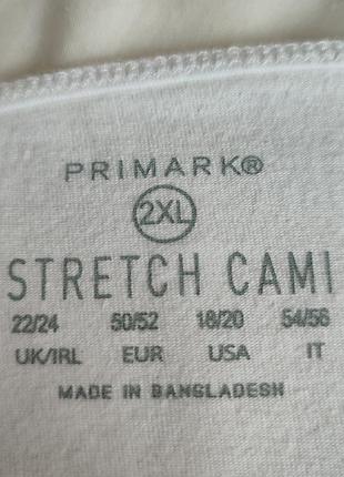 Маечка на бретелях большого размера primark 5