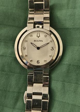 Женские часы bulova rubaiyat модель 96p184