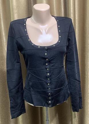 Блузка кофта karen millen колір чорний розмір 12-14/ l-xl