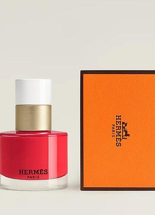 Hermes les mains лак для нігтів 46 rouge exotique hermès nail enamel