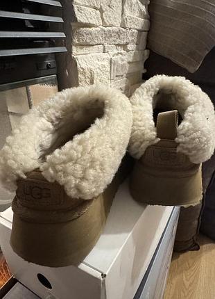 Ugg tazelle platform chestnut premium 8