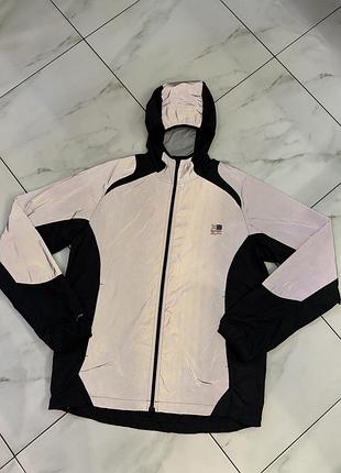 Мужская беговая велосипедная рефлективная куртка ветровка karrimor run x lite xl(52)