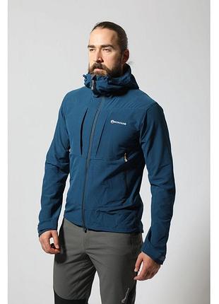 Технологичная куртка montane dyno stretch jacket, size l, состояние отличное, плечи 48 подмышки 57 рукав 70 длина от плеча 67/71, хорошо тянется