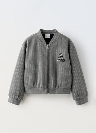 Бомбер-куртка zara для девчинки 11-12 лет
