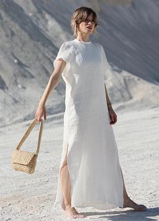 Zara • сукня-туніка зі 100%-го льону