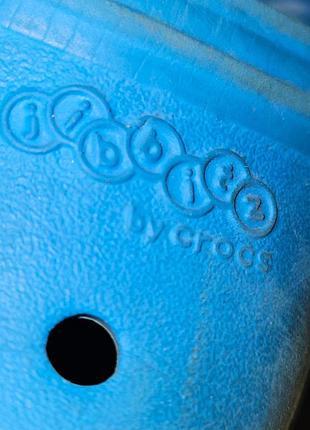 Шльопанці дитячі crocs сині, розмір 8c 2