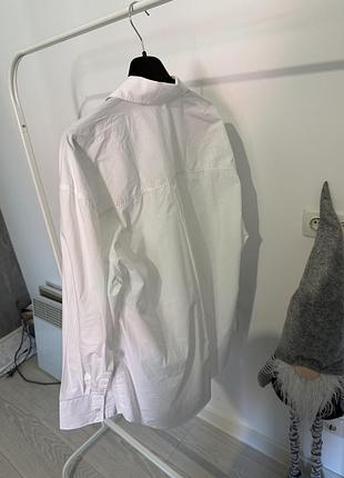 Чоловіча сорочка zara біла 5
