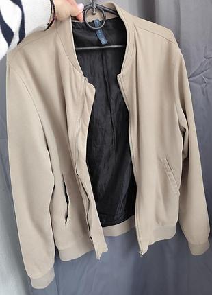 Бомбер кофта на замке от zara