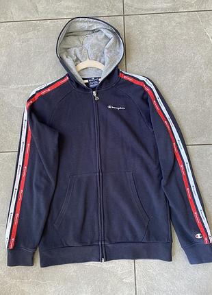 Дитяча кофта зіпка champion оригінал (розмір xl / 13-14 років / 162-167 см)