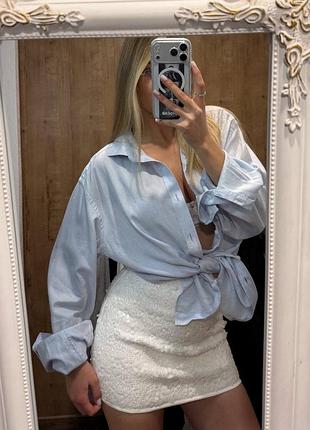 Юбка в пайетки