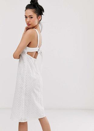 Стиня біла сукня asos