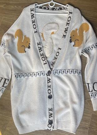 Кардиган loewe,10-12р.