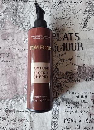 Парфумований лосьйон для тіла tom ford electric cherry (200 мл).