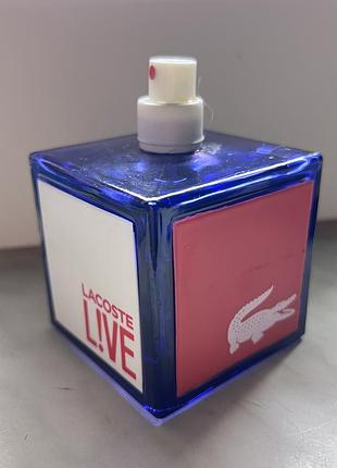 Мужской парфюм одеколон  lacoste l!ve (лакост лайв) туалетная вода, оригинал