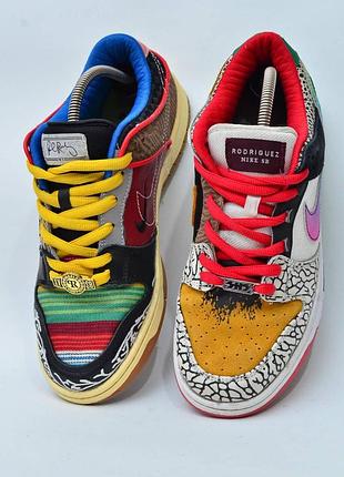 Nike sb dunk low "what the paul" 43р кроссовки art cz2239-600