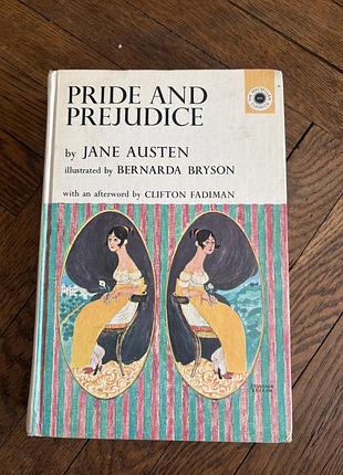 Pride and prejudice jane austen in english класика ретро винтаж англійською