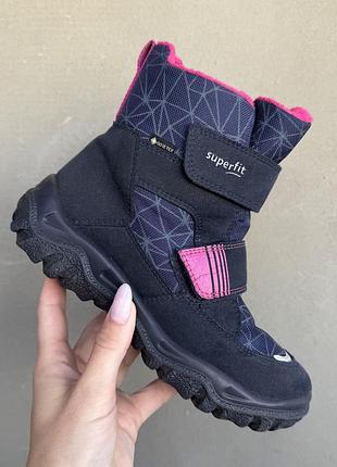 Зимові черевики superfit gore-tex р.31, 20,5 см, утеплені