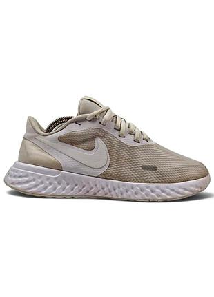 Бежеві кросівки nike revolution 5